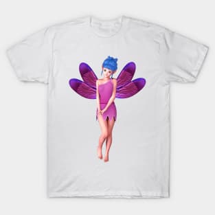 I need a hug elf fairy faerie pink dragonfly wings T-Shirt